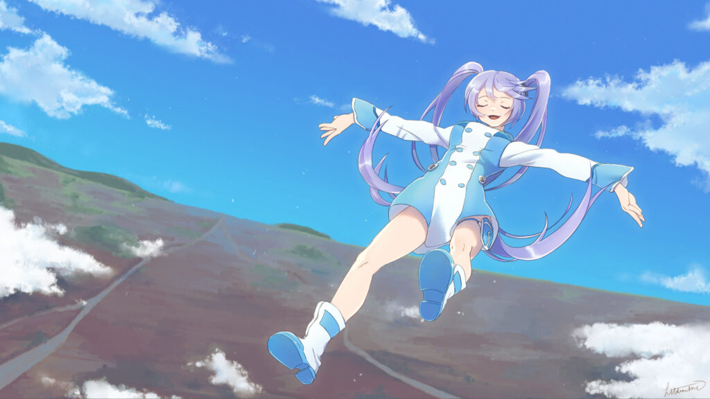 歌ってみた動画用イラスト